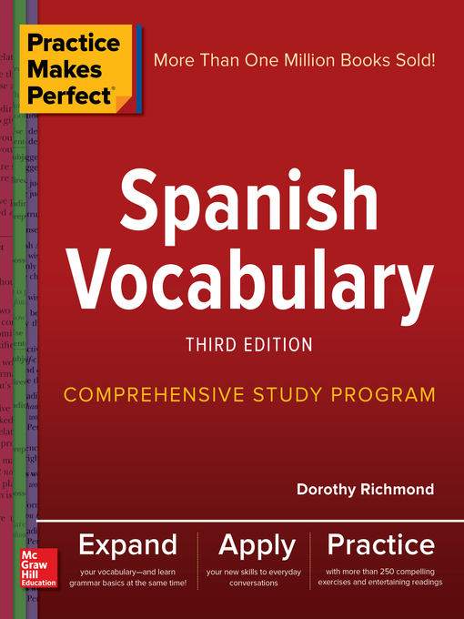 Title details for Spanish Vocabulary by Dorothy Richmond - Wait list